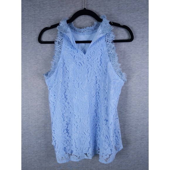 Lace Halter Neck Tank Top- with flaws - Picture 6 of 11